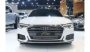 Audi A6 2019 AUDI A6 55TFSI 3.0L V6 TURBO 340HP - ELEGANT FEATURE/LOW MILEAGE/PREMIUM SOUNDS