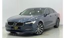 Volvo S90 B5 2.0T Powertrain 2023 Volvo S90 Momentum, Al Futtaim Agency Warranty + Service Package, Full Servi