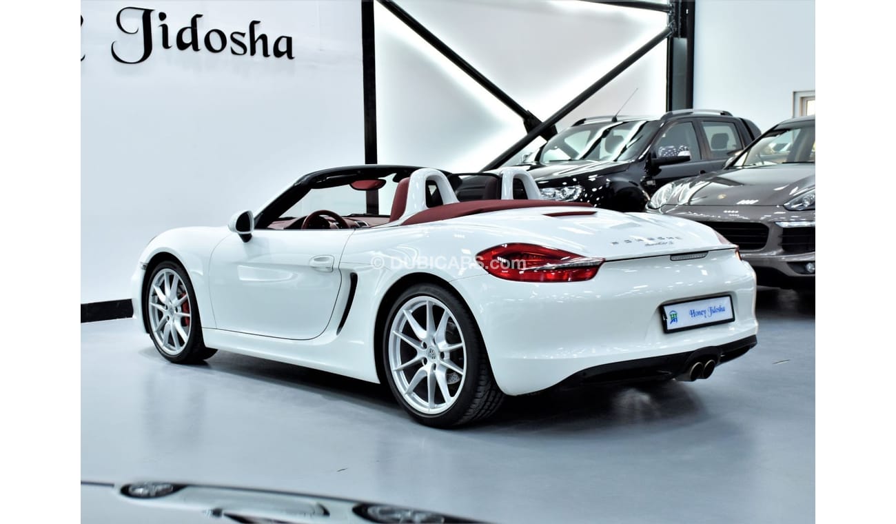 Porsche 718 Boxster EXCELLENT DEAL for our Porsche Boxster S ( 2014 Model ) in White Color GCC Specs