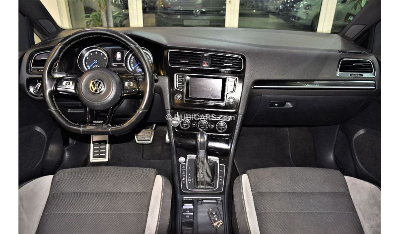 Volkswagen Golf THE MOST IN DEMAND HATCH BACK! Volkswagen Golf R 2015 Model!! in Grey Color! GCC Specs