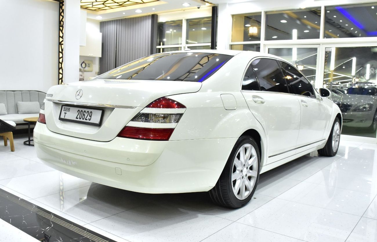 Mercedes-Benz S 550 EXCELLENT DEAL for our Mercedes Benz S550 ( 2008 Model ) in White Color Japanese Specs