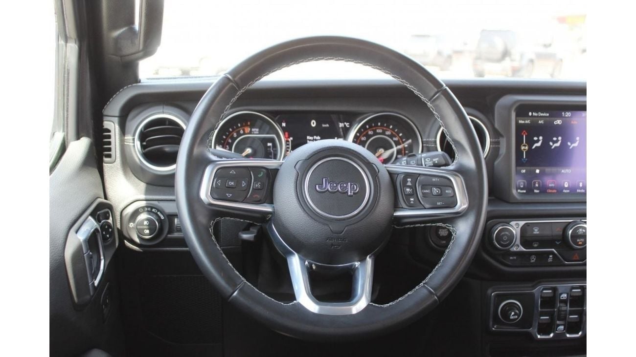 Jeep Wrangler Unlimited Sahara JEEP WRANGLER UNLIMTED SAHARA SPECIAL EDITION 2021 GCC VERY LOW MILEAGE WITH AGENCY