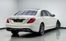 Mercedes-Benz S 560 Std 4.0L (463 HP) 2018 Mercedes Benz S560 4MATIC, Warranty, Full Mercedes Service History, Fully Loa