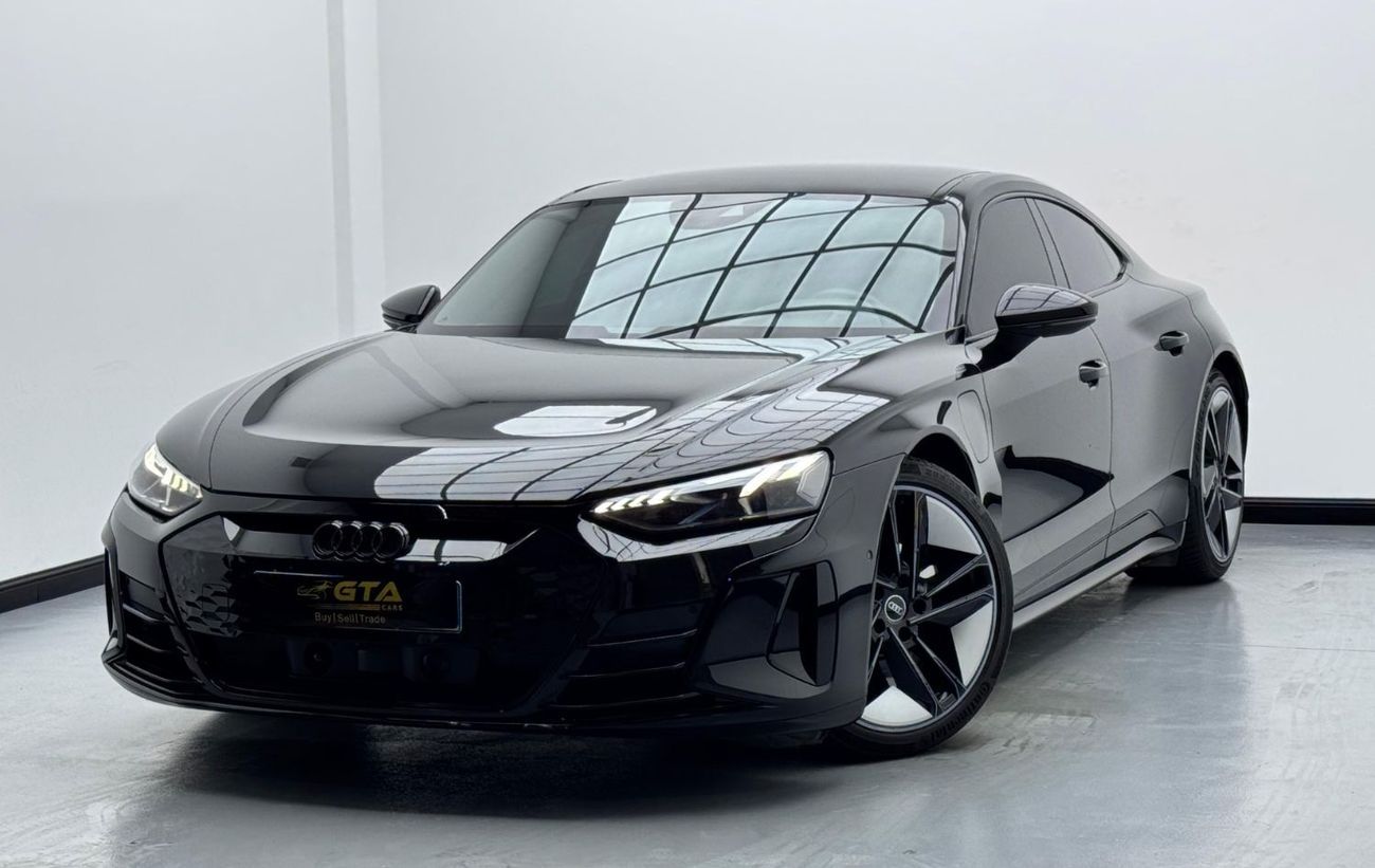 Audi etron GT 2023 Audi RS E-Tron GT, Agency Warranty + Service Contract, Full Options, Low Kms, GCC