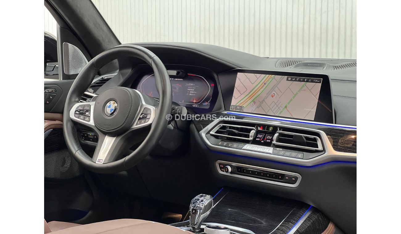 بي أم دبليو X7 2022 BMW X7 M50i, FEB 2027 Warranty + Service Contract, GCC