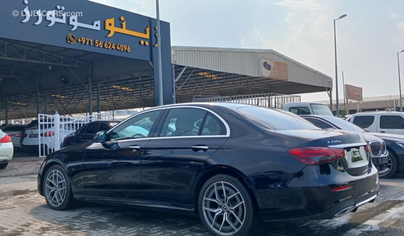 مرسيدس بنز E 220 E220d 2021 original body paint diesel low mileage