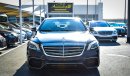 مرسيدس بنز S 550 AMG Kit، ضمان شامل مجاني لمدة سنة علي جميع السيارات