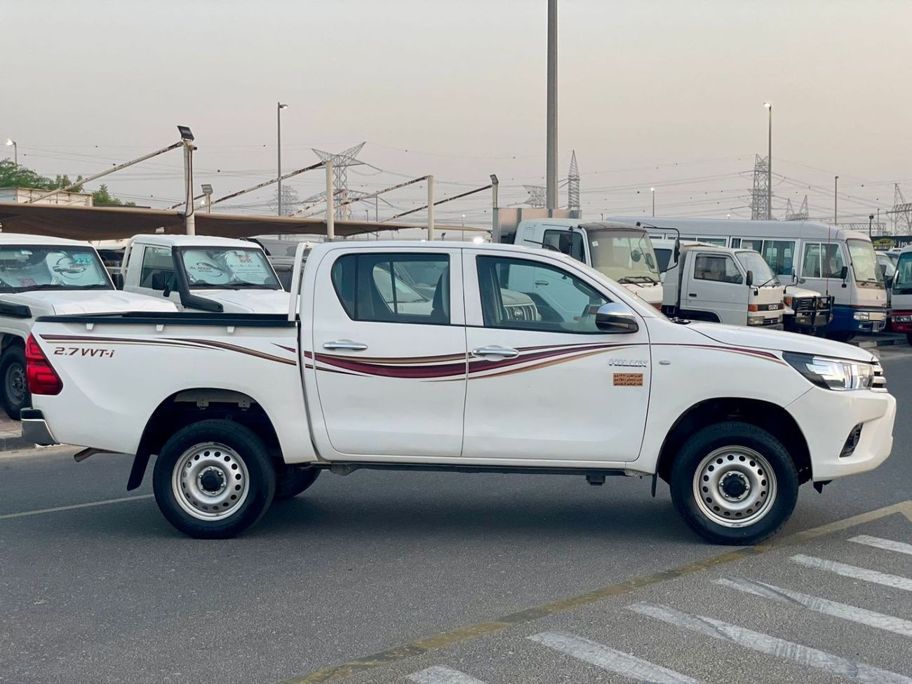 تويوتا هيلوكس 2019 Toyota Hilux GL 2.7L V4 - AWD 4x4 - Patrol Automatic - 149,000 km