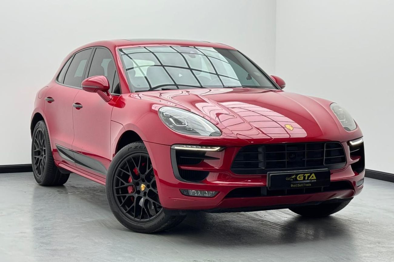 بورش ماكان GTS 3.0L (360 HP) 2017 Porsche Macan GTS, Service History, Excellent Condition, GCC