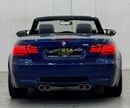 بي أم دبليو M3 2011 BMW M3 Convertible E93 (Lemans Blue Color), Full Service History, Excellent Condition, GCC