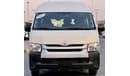 Toyota Hiace GL - High Roof LWB Toyota Hiace 2017 GCC, in excellent condition, without accidents, very clean insi