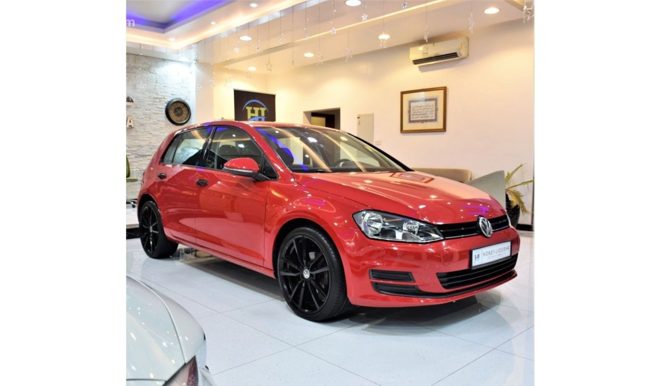 فولكس واجن جولف Volkswagen Golf TSI 2016 Model!! in Red Color! GCC Specs