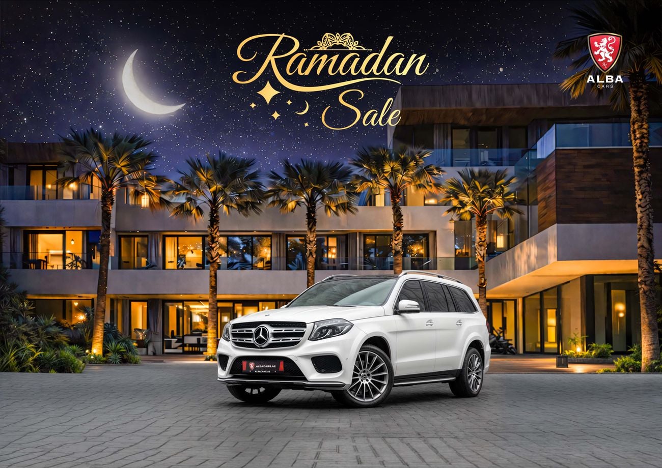 مرسيدس بنز GLS 500 GLS 500 | 2,742 P.M | 0% Downpayment | 4MATIC | ONE OWNER | FULL SPEC! | Ramadan Offer!