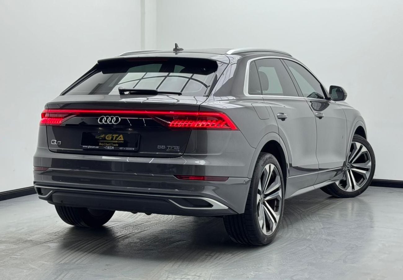Audi Q8 55 TFSI quattro (340 HP) 2023 Audi Q8 55 TFSI Quattro, 2028 Audi Warranty, Audi Service History, Exc