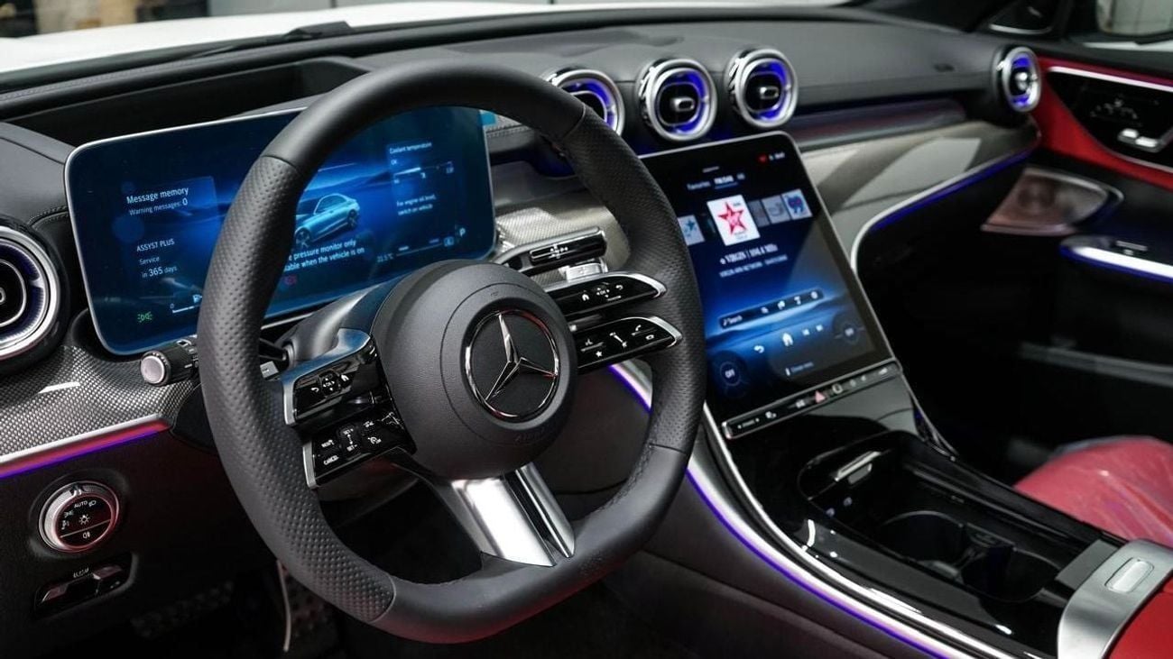 مرسيدس بنز C 200 Premium Plus 1.5L | GCC Specs | 5 Years Dealer Warranty | 0 KM