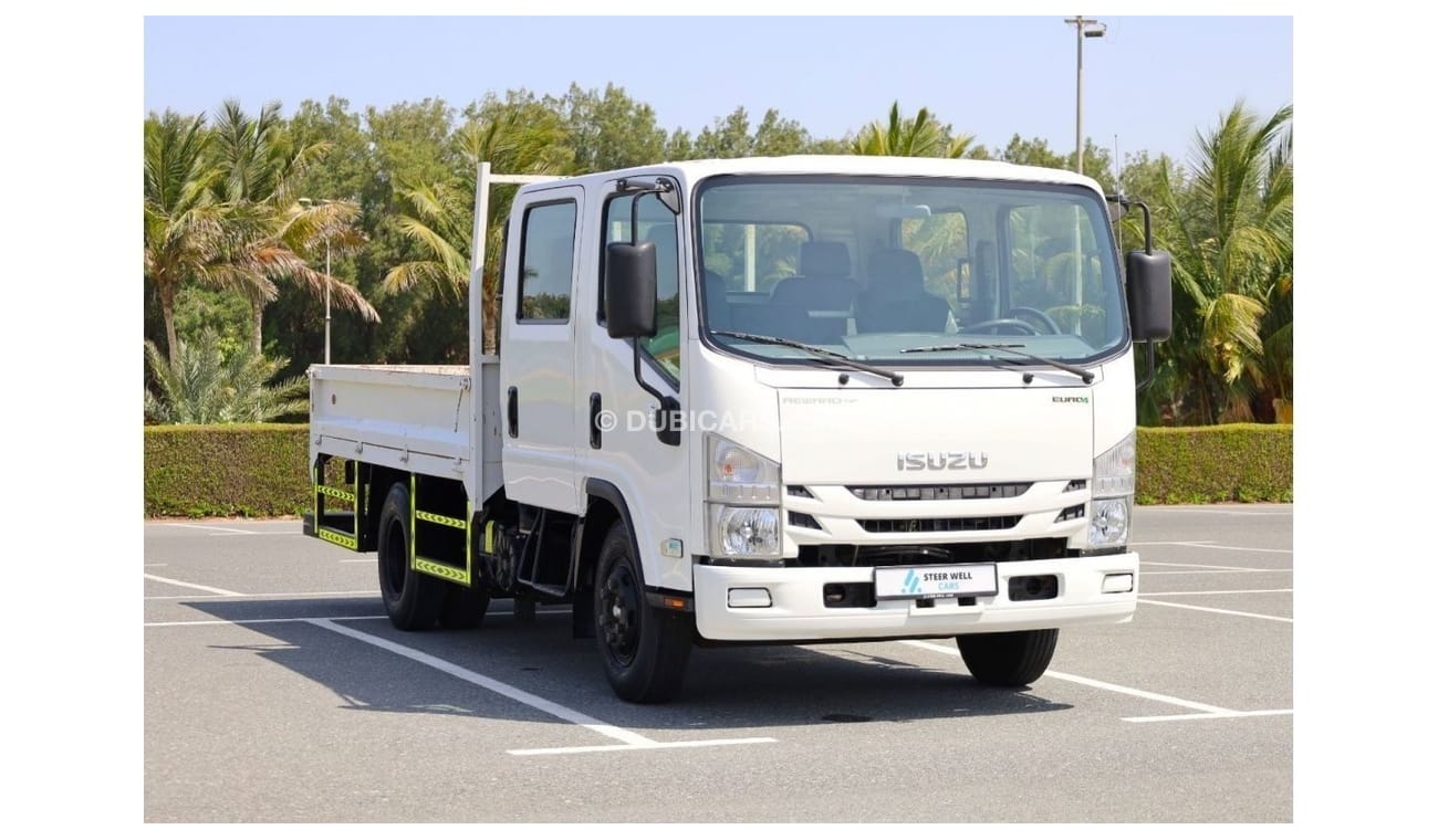 Isuzu NPR SUMMER OFFER | Euro4 Double Cab Pickup Truck | Excellent Condition | GCC Specs | Special Offer