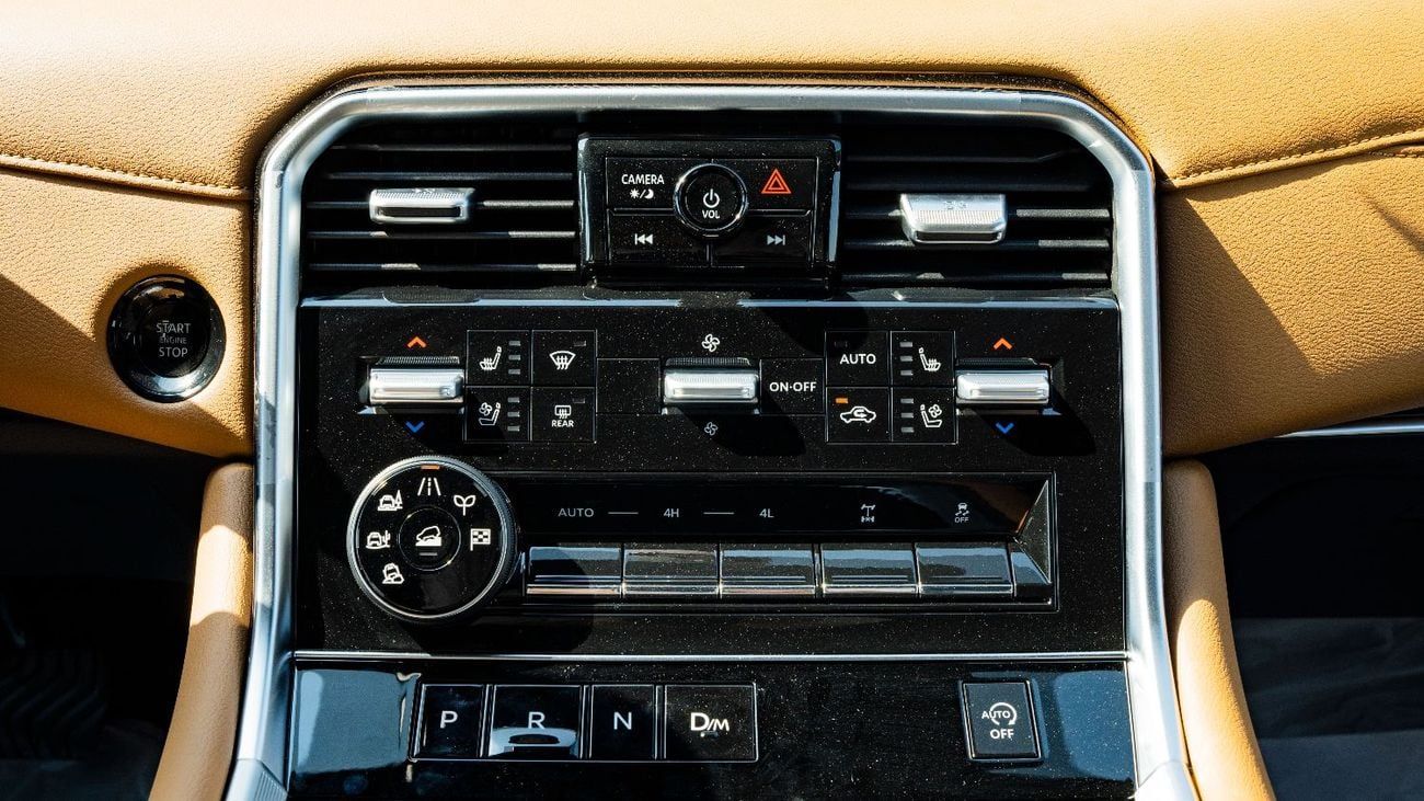 نيسان باترول 2026 Nissan Patrol SE Platinum 3.8L AT Petrol (Black-Tan) (Export Only)