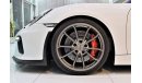 Porsche Cayman GT4 EXCLUSIVE OFFER • 4,700 PM • 2016 Porsche GT4 Cayman 3.8 F6 RWD 380bhp • GCC • Porsche Warranty