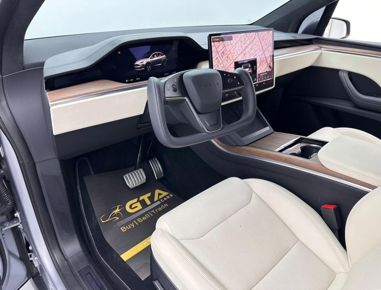 Tesla Model X 2025 Tesla Model X Long Range, 03/2029 Tesla Warranty, Tesla Full Service History, GCC