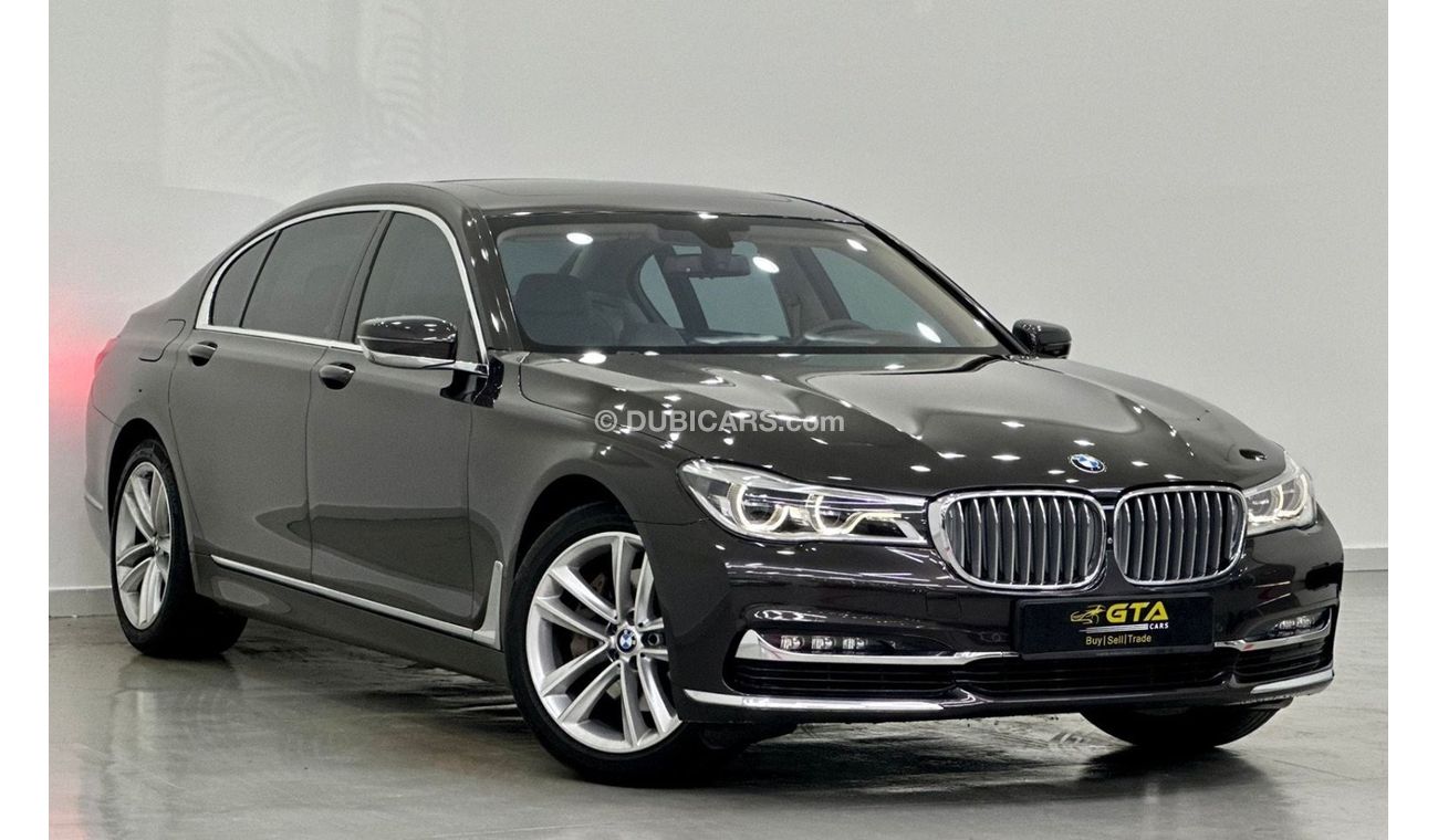 بي أم دبليو 740Li لاكجري 2017 BMW 740Li, BMW Service Pack 2025, BMW Service History, Low kms, GCC Specs