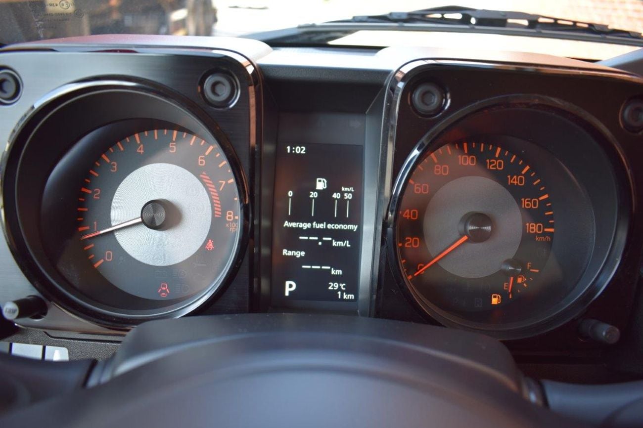 سوزوكي جيمني GL . 1.5L . 4 Cyl . 4-Speed Automatic . Petrol . 4WD . 5 Seats . 3 Door