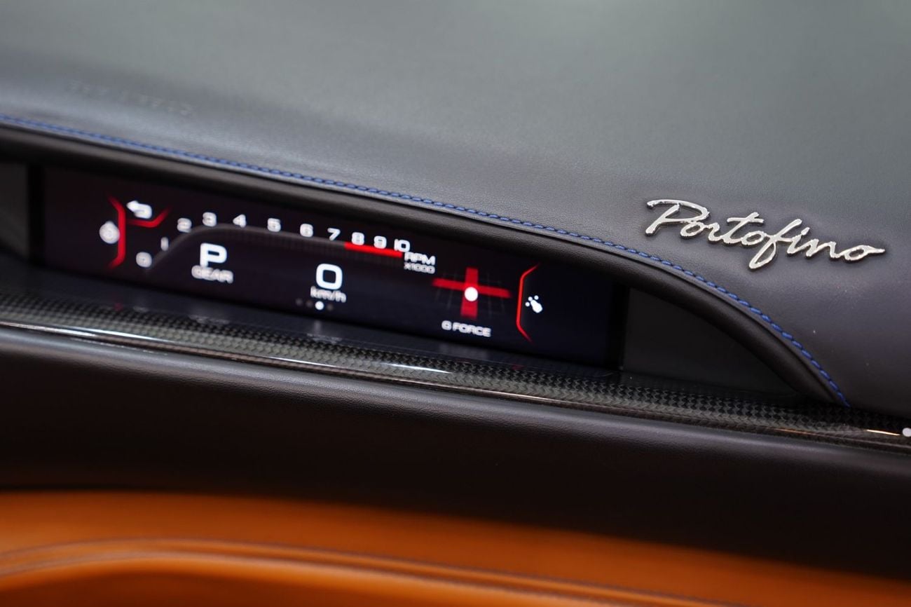 Ferrari Portofino STD Carbon Interior, Passenger Display, Magneride Suspension, JBL Audio,GCC Spec