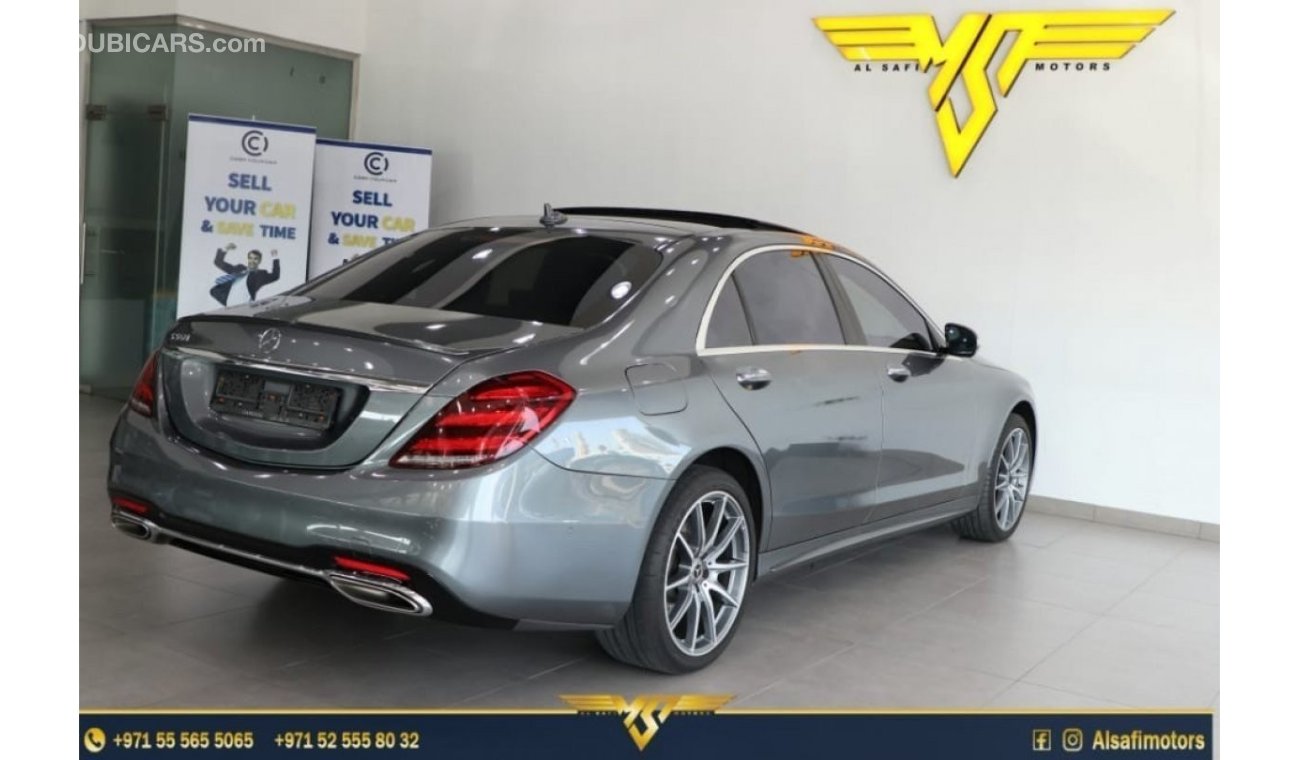 مرسيدس بنز S 560 4MATIC - 2019 - IMMACULATE CONDITION - UNDER WARRANTY