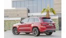 Jeep Grand Cherokee SRT 6.4L V8 | 2,330 P.M | 0% Downpayment | Full Option | Agency Warranty