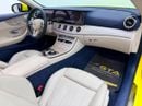 Mercedes Benz E 200 Coupe 2019 Mercedes Benz E200, Warranty, Full Service History, Fully Loaded, GCC