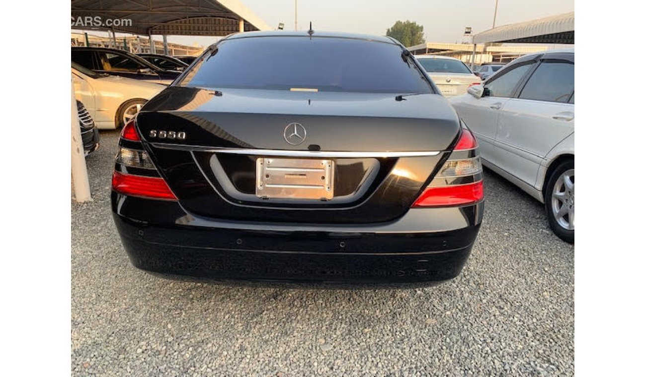 مرسيدس بنز S 550 وارد اليابان بطاقة جمركية  2008