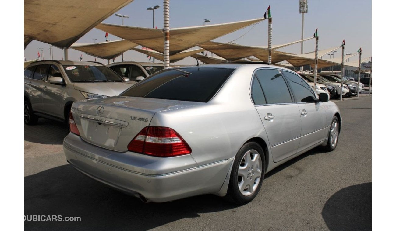 لكزس LS 430 وارد اليابان - خالية من الحوادث - صبغة الوكالة - السيارة فل الترا - السيارة بحالة الوكالة من الداخل 