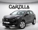 Peugeot 3008 ACTIVE l GCC Specs l 2 Keys l AED 865 / Monthly