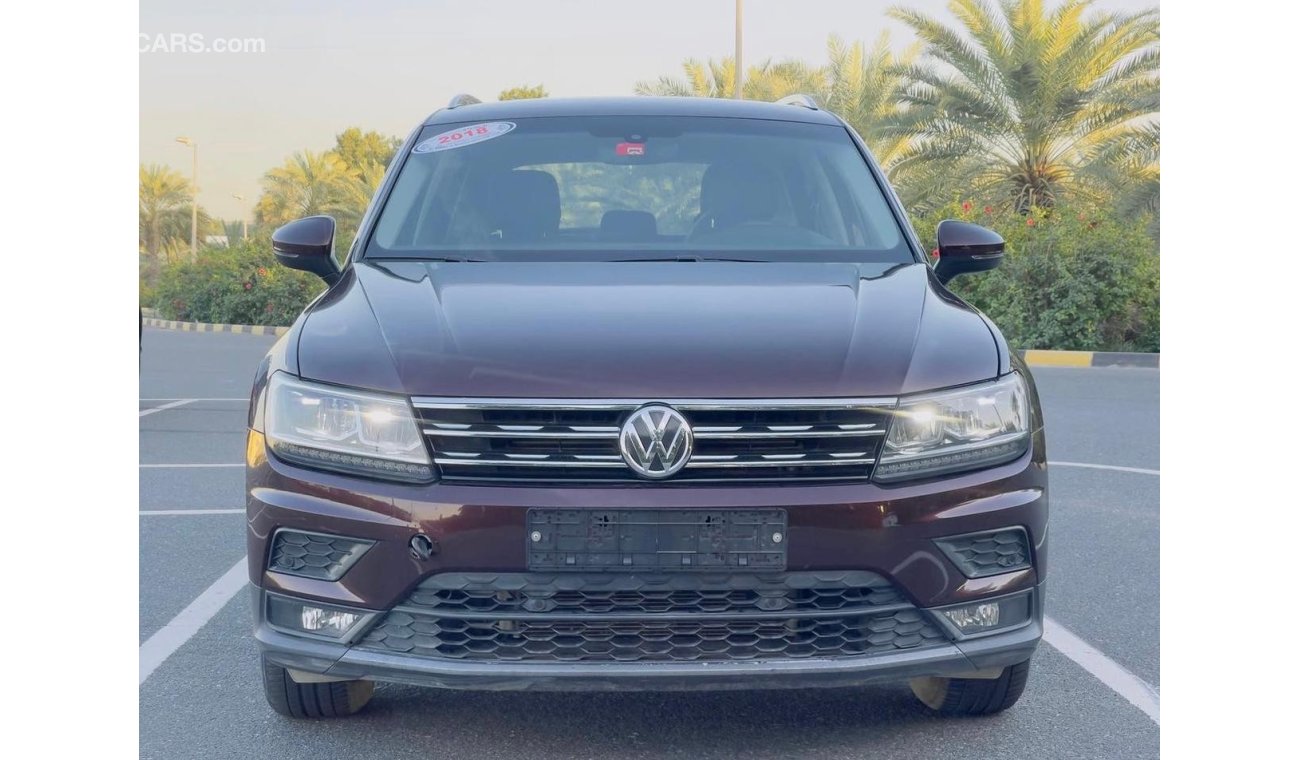 Volkswagen Tiguan 2018 GCC model, 4-cylinder, automatic transmission, except for 100,000 km