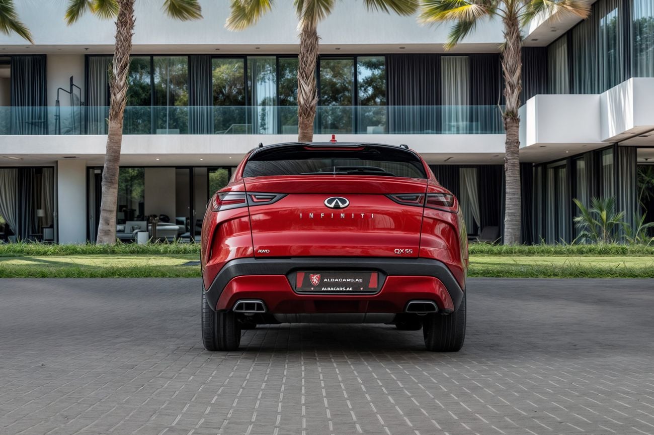إنفينيتي QX55 QX55 Sensory | 2,625 P.M | 0% Downpayment | AGENCY WARRANTY