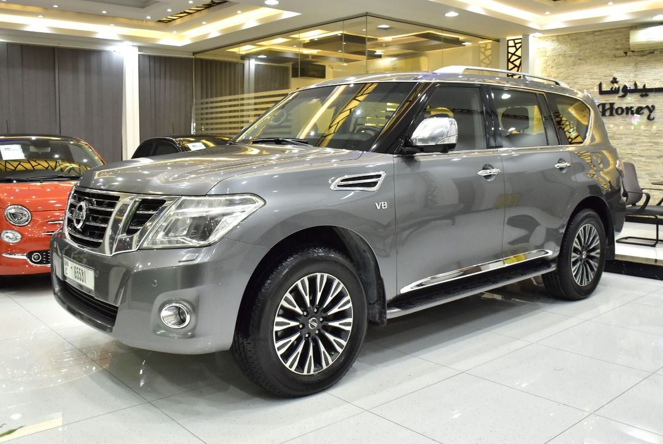 Nissan Patrol EXCELLENT DEAL for our Nissan Patrol ( 2014 Model ) in Grey Color GCC Specs