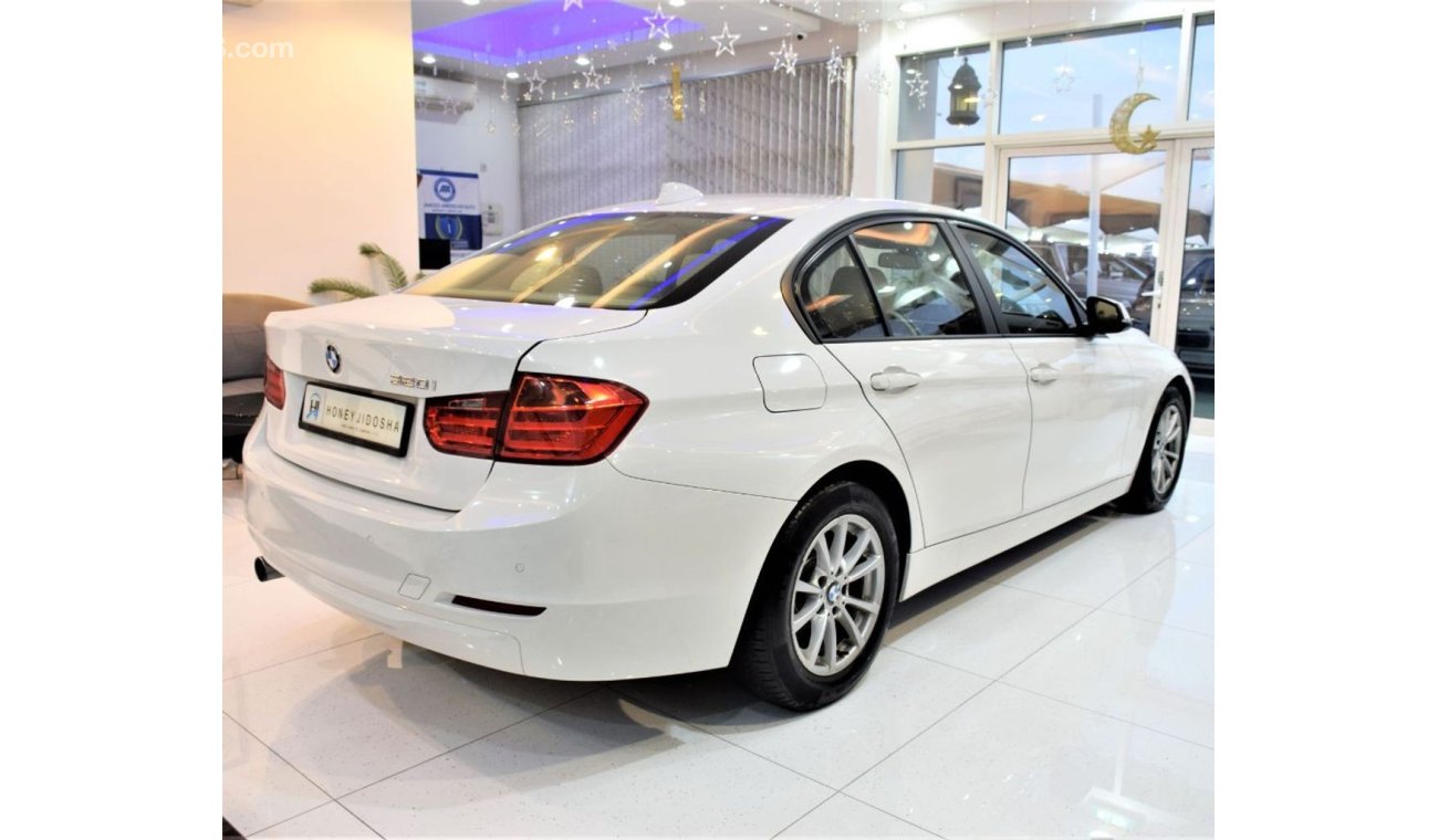 بي أم دبليو 320 ORIGINAL PAINT ( صبغ وكاله ) BMW 320i 2015 Model!! in White Color! GCC Specs