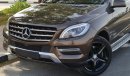 Mercedes-Benz ML 400 AMG 4Matic Partial Service History 3.5L V6 GCC