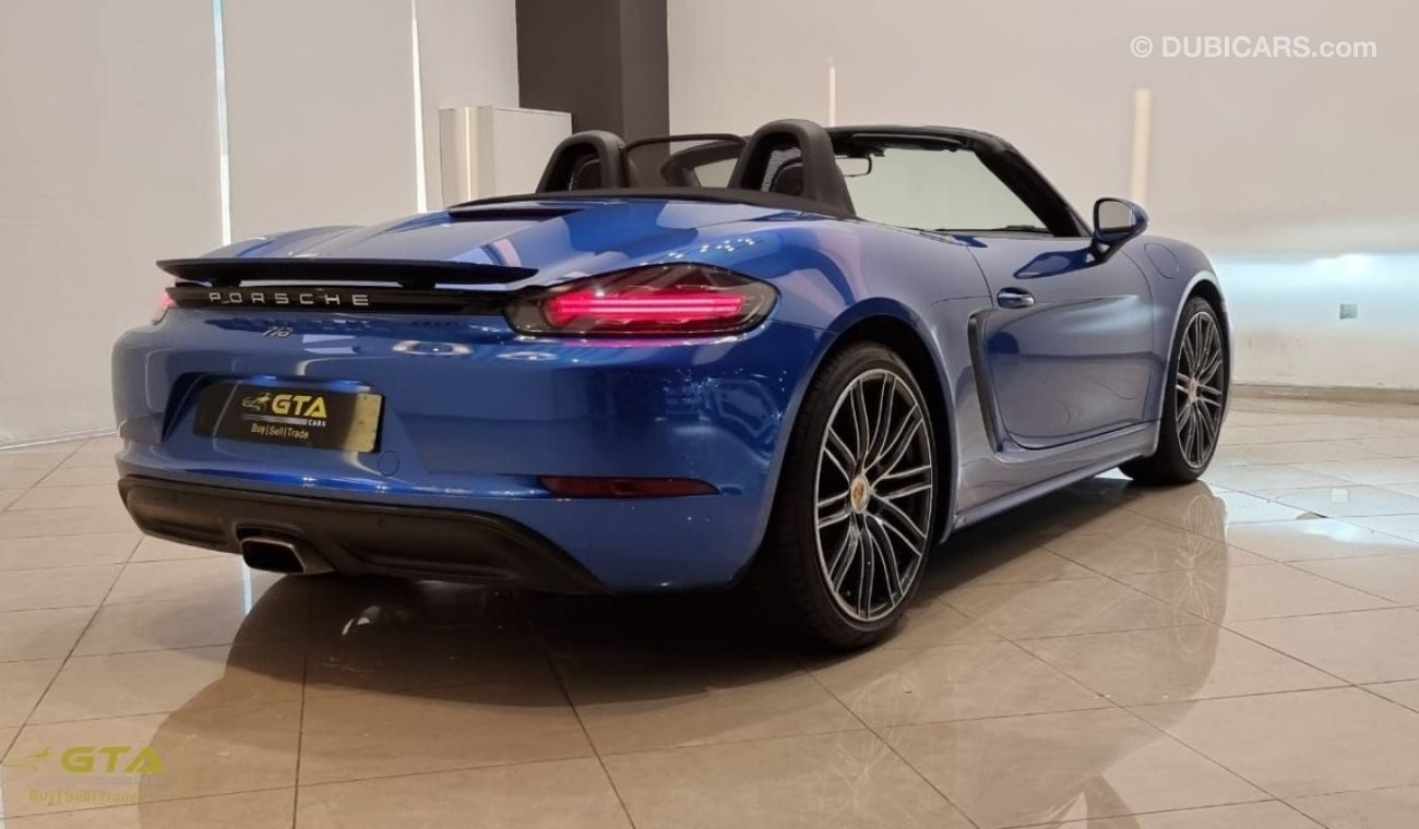 Porsche 718 Boxster 2017 Porsche Boxster 718, Full Porsche Service History, Warranty, GCC