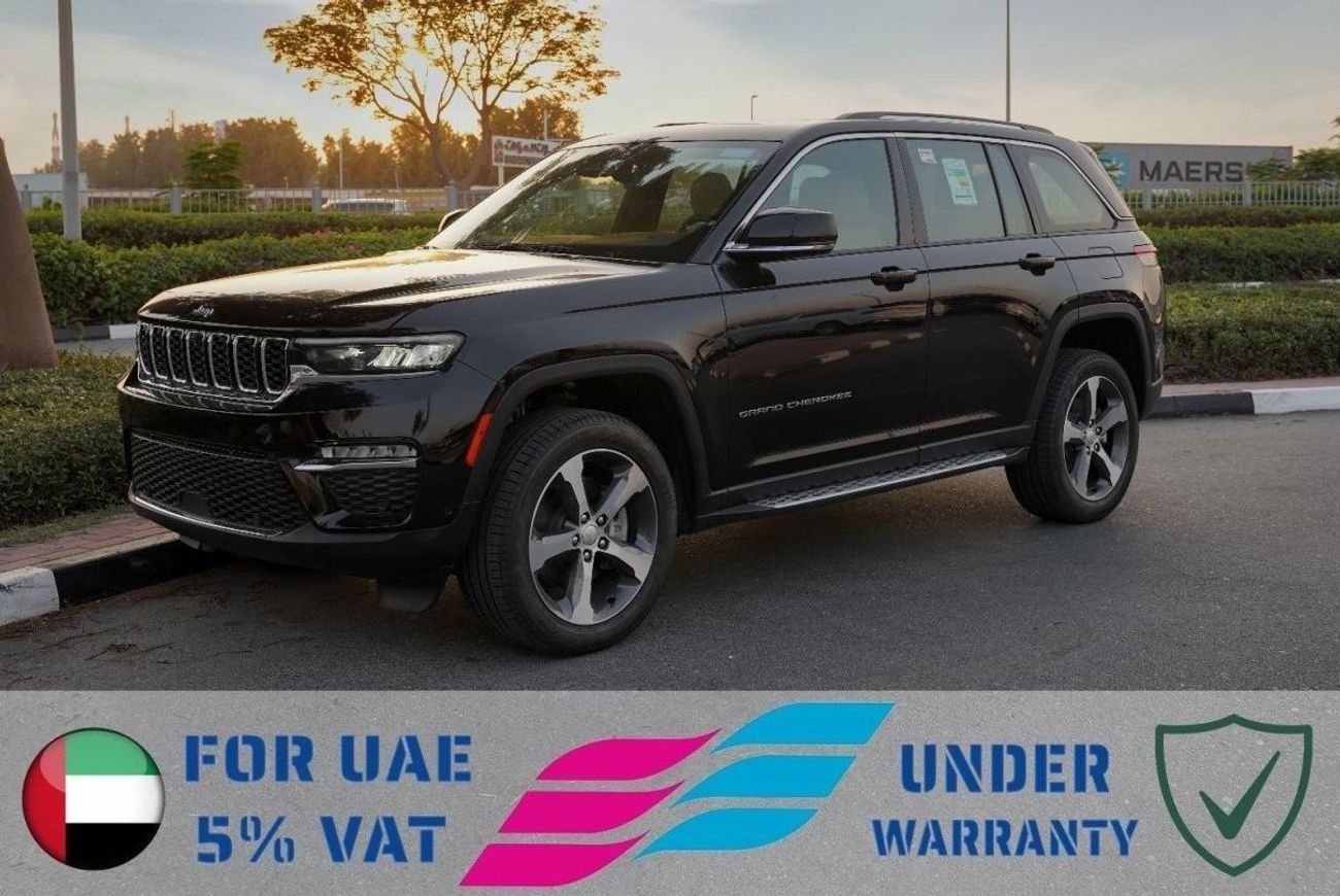 جيب جراند شيروكي 2024 JEEP GRAND CHEROKEE LIMITED GCC BLACK 0 Km