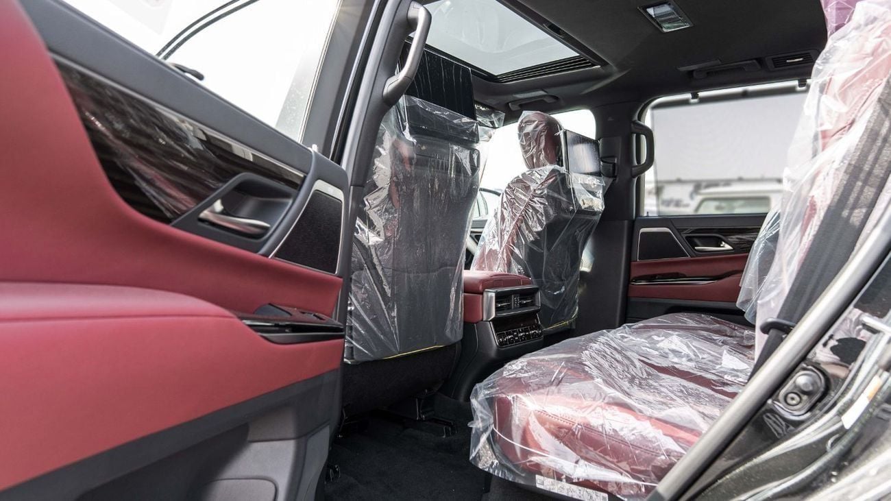 لكزس LX 600 SIGNATURE 2026 Lexus LX600 Signature 3.5L AT Petrol (Black-Red)