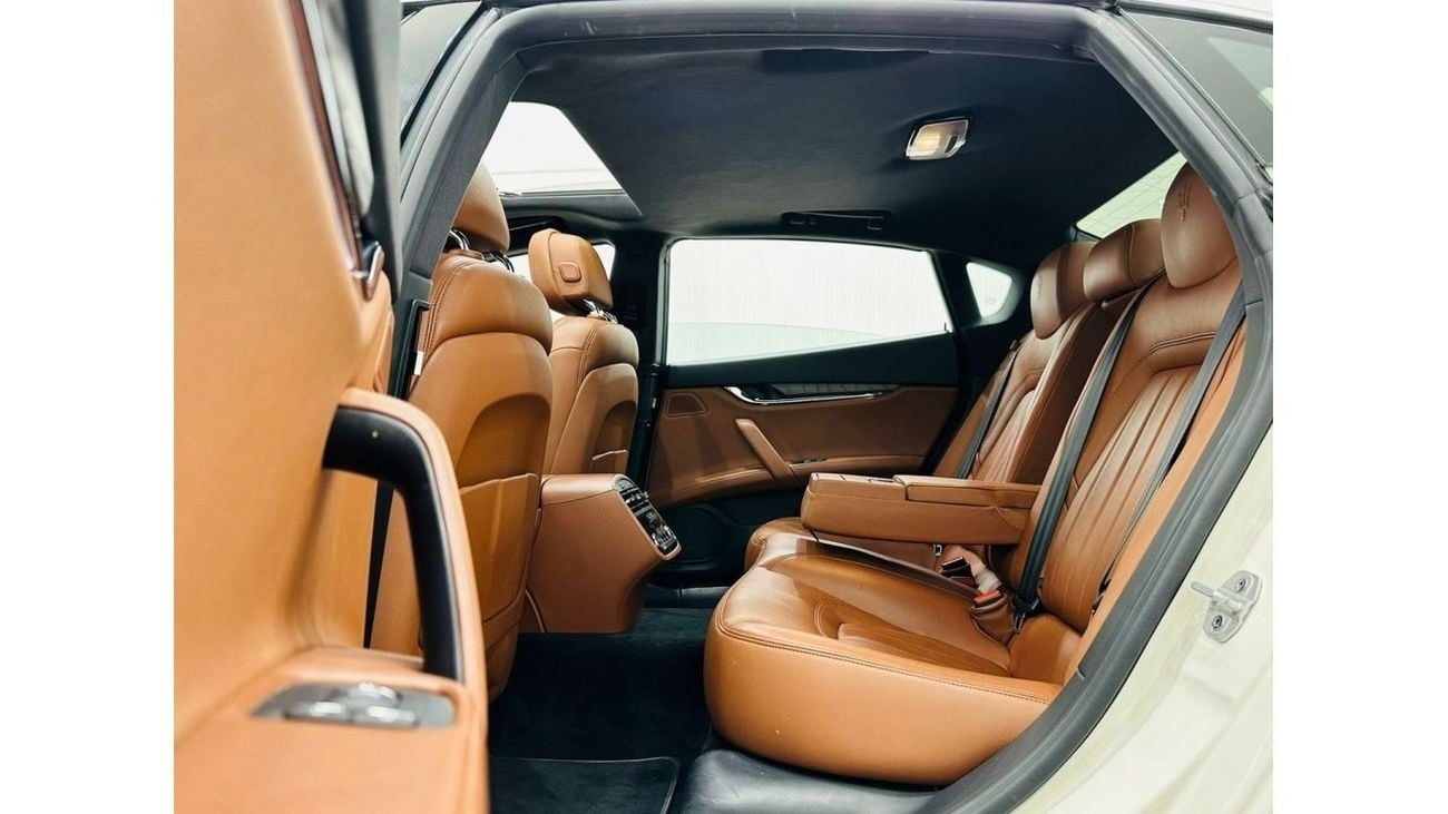 مازيراتي كواتروبورتي Std 2020 Maserati Quattroporte, Oct 2025 Maserati Warranty + Service Pack, New Tyres, Low Kms, GCC