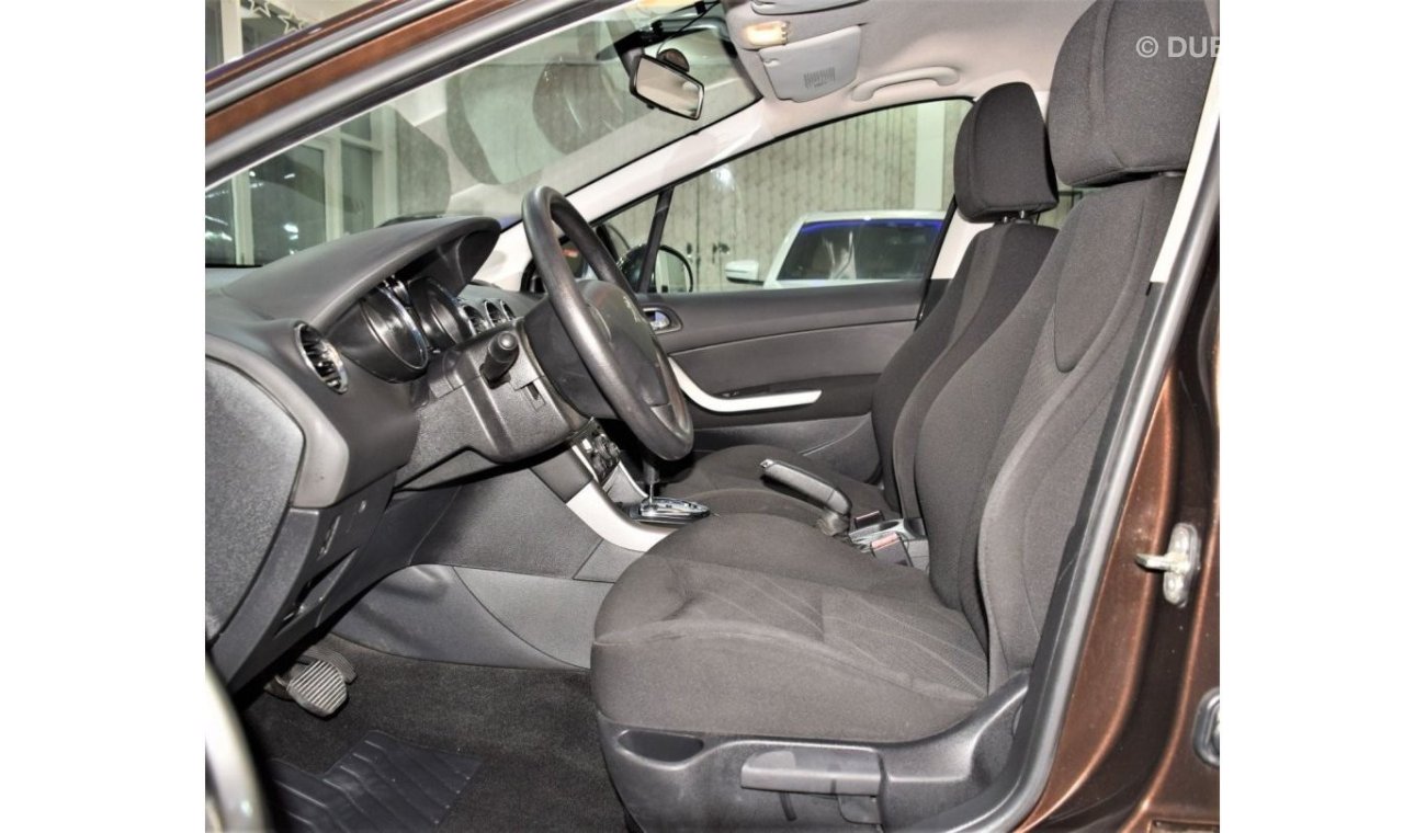 Peugeot 308 ORIGINAL PAINT ( صبغ وكاله ) Peugeot 308 ( 2012 Model! ) in Brown Color! GCC Specs