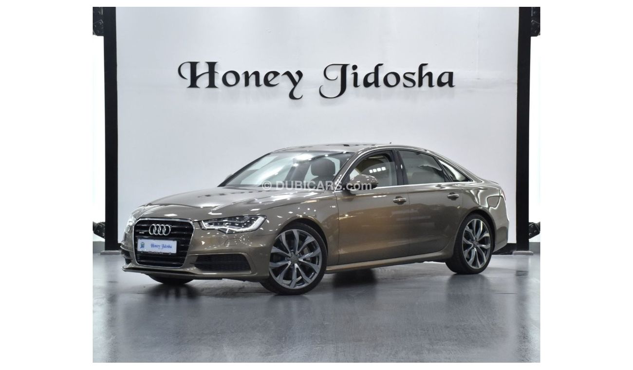 Audi A6 EXCELLENT DEAL for our Audi A6 S-Line 50TFSi QUATTRO ( 2015 Model ) in Brown / Beige Color GCC Specs