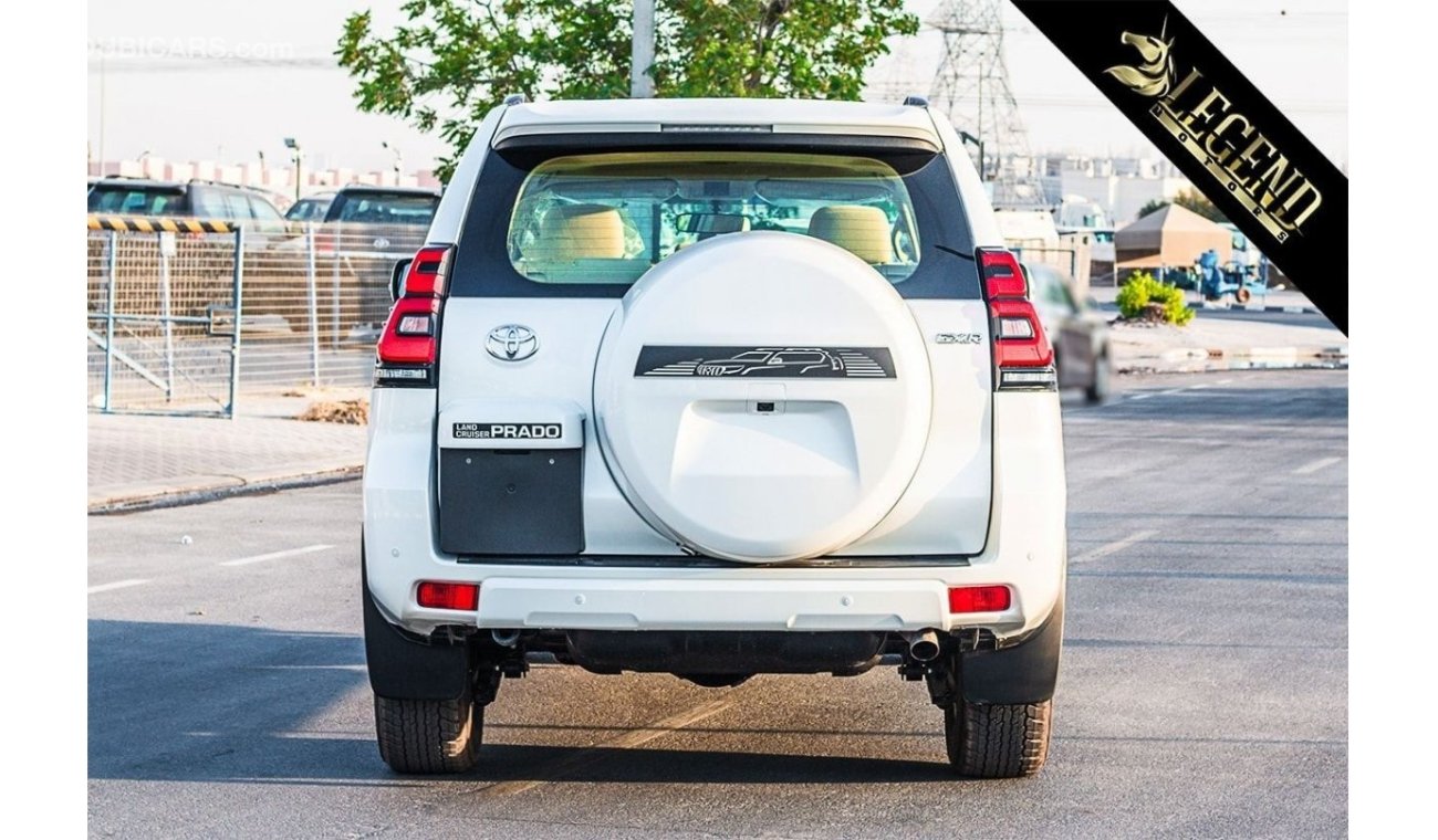 Toyota Prado 2021 Toyota Prado 4.0L GXR V6 - White inside Beige - Bulk Stock Available | Export Outside GCC