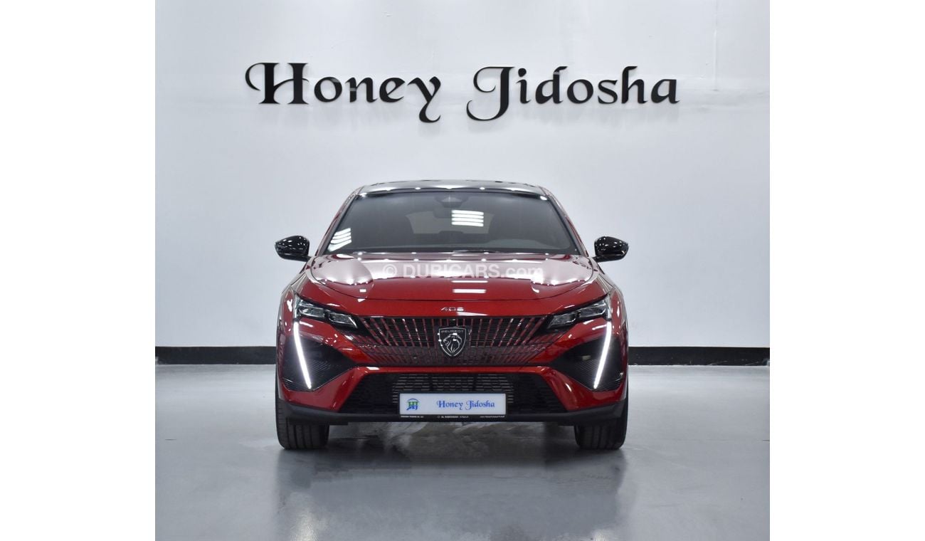 Peugeot 408 EXCELLENT DEAL for our Peugeot 408 GT ( 2024 Model ) in Red Color GCC Specs