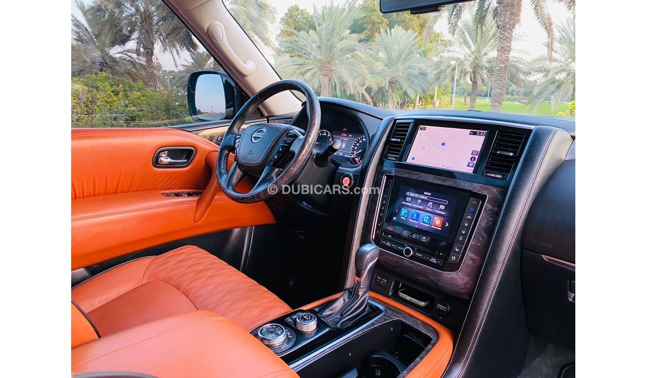 نيسان باترول SE بلاتينوم سيتي نيسان باترول بلاتينيوم 6 سليندر 2020 فل ابشن بحاله ممتازه بدون حوادث