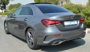 مرسيدس بنز A 200 AMG 2020, I-4 GCC, 0km with 2 Years Unlimited Mileage Warranty + 3 Years FREE Service