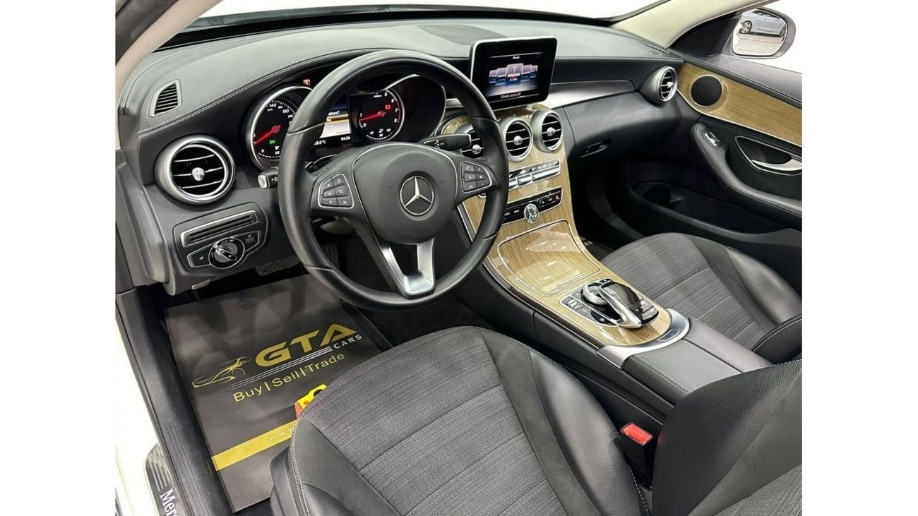 مرسيدس بنز C 200 Std 2015 Mercedes Benz C200, Full Service History, Excellent Condition, GCC