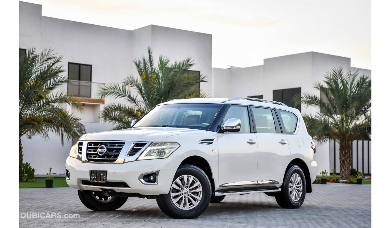 Nissan Patrol SE 5.6L V8 - 2015 - Under Warranty - AED 2,330 PER MONTH - 0% DOWNPAYMENT