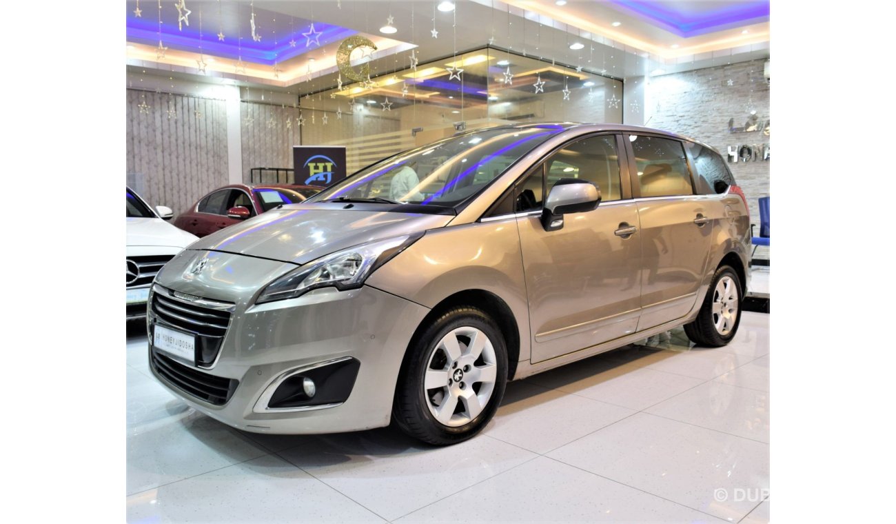 Peugeot 5008 EXCELLENT DEAL for our Peugeot 5008 TURBO 2015 Model!! in Brown Color! GCC Specs